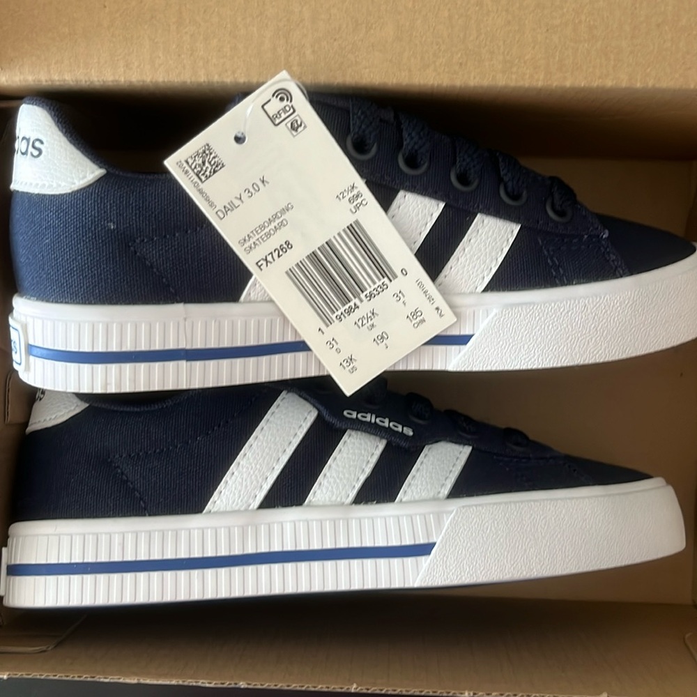 Brand New Kids Adidas Daily 3.0K Size 13
